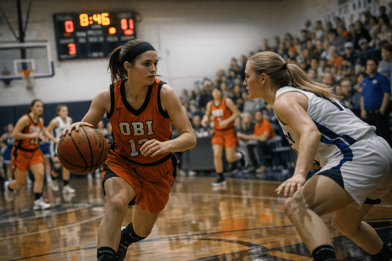 Oneida Baptist Institute Travels to Owsley County for Girls Basketball