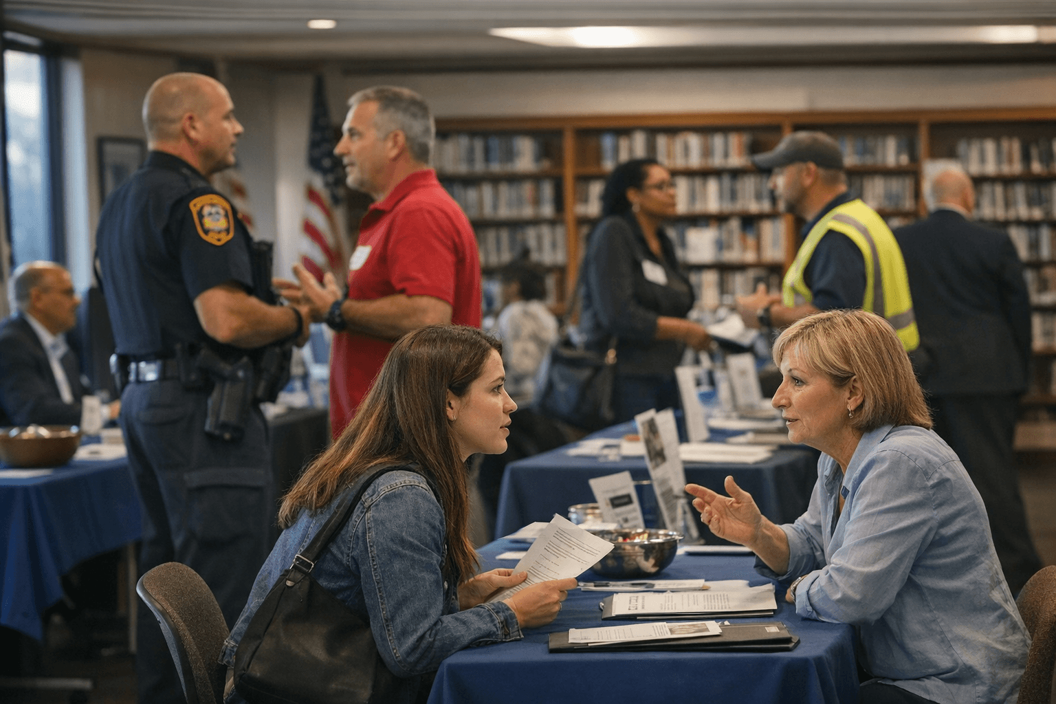 Comsewogue Library Job Fair Hosts Suffolk County Labor, Local Employers