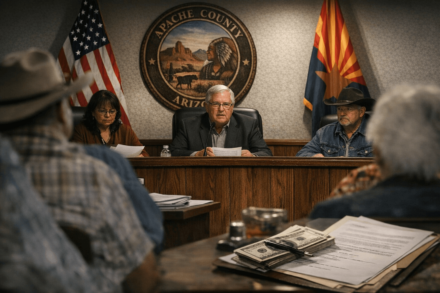 Apache County Posts Feb. 3 St. Johns Agenda: Payments, Minutes, Gila Grant