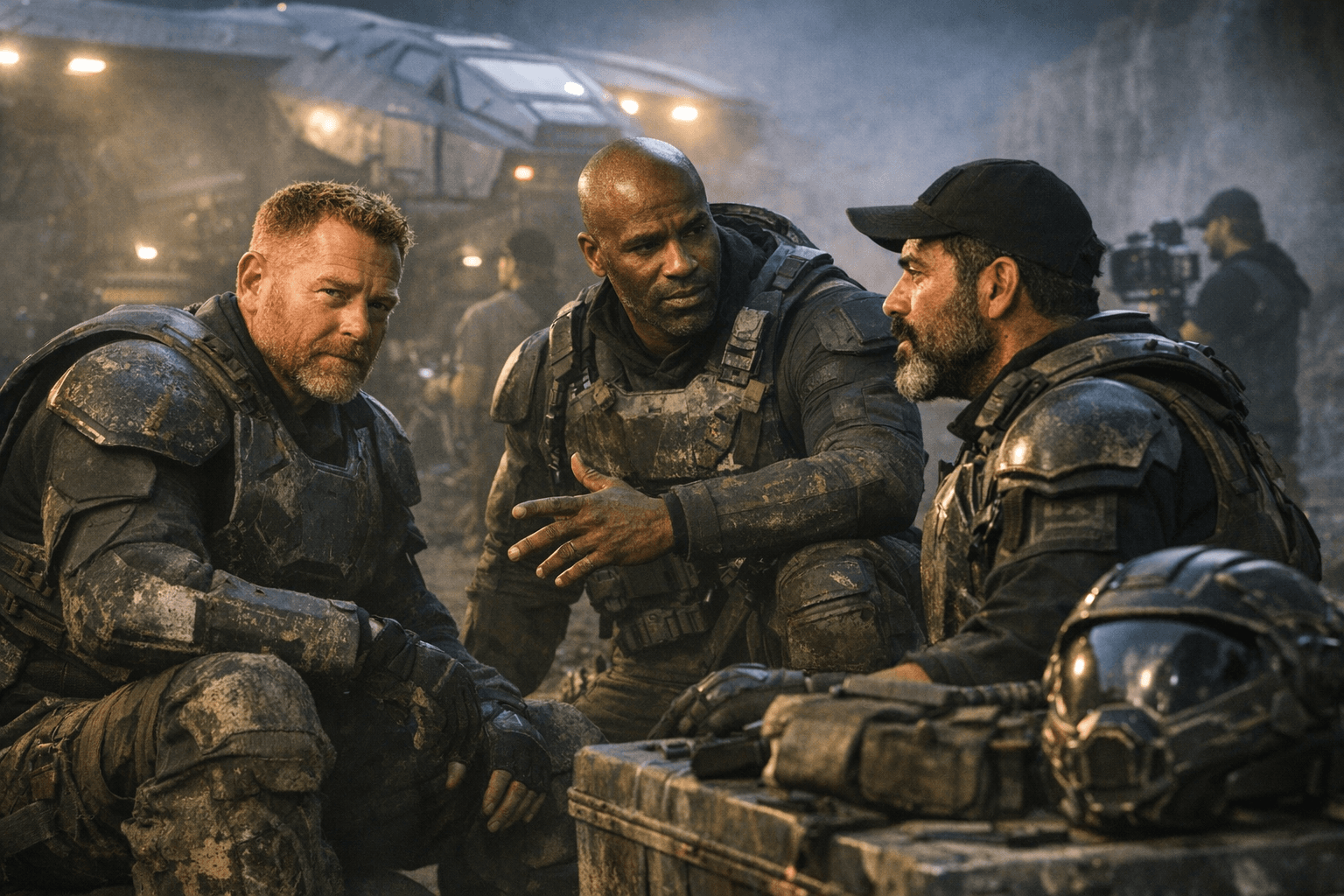 Max Martini, LaMonica Garrett and Michael Irby Discuss Escapist Sci-Fi Film Osiris