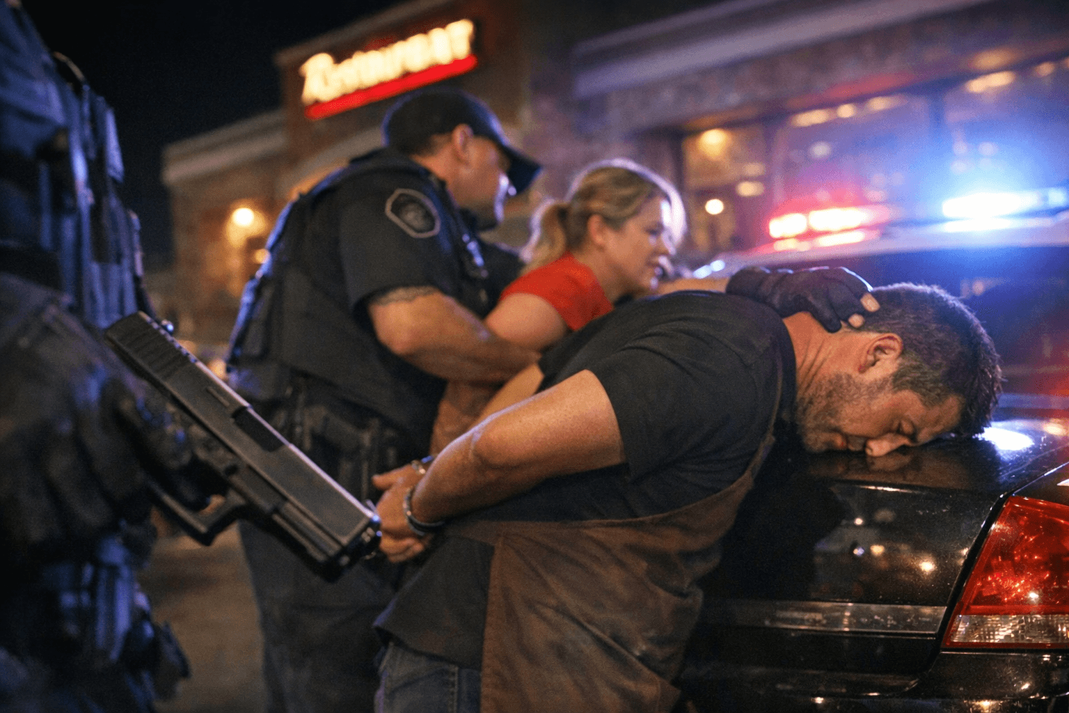 Two Fraser restaurant employees arrested after allegedly pointing handgun, strangling patron