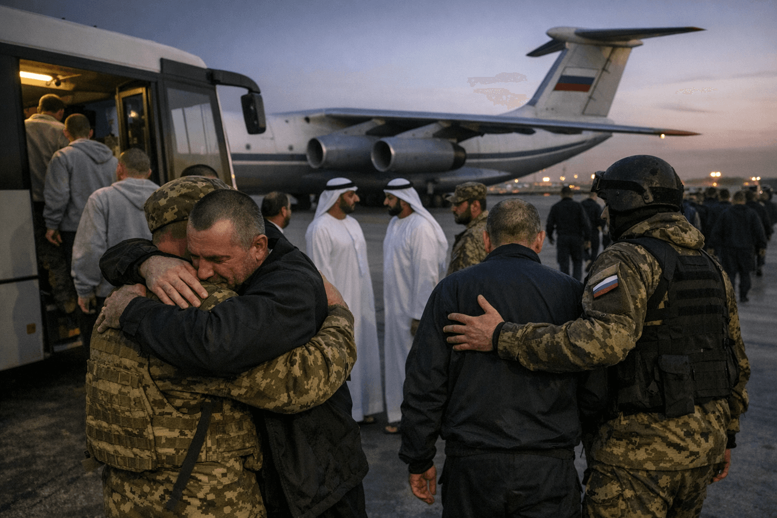 Abu Dhabi talks secure 314-person Ukraine-Russia prisoner exchange