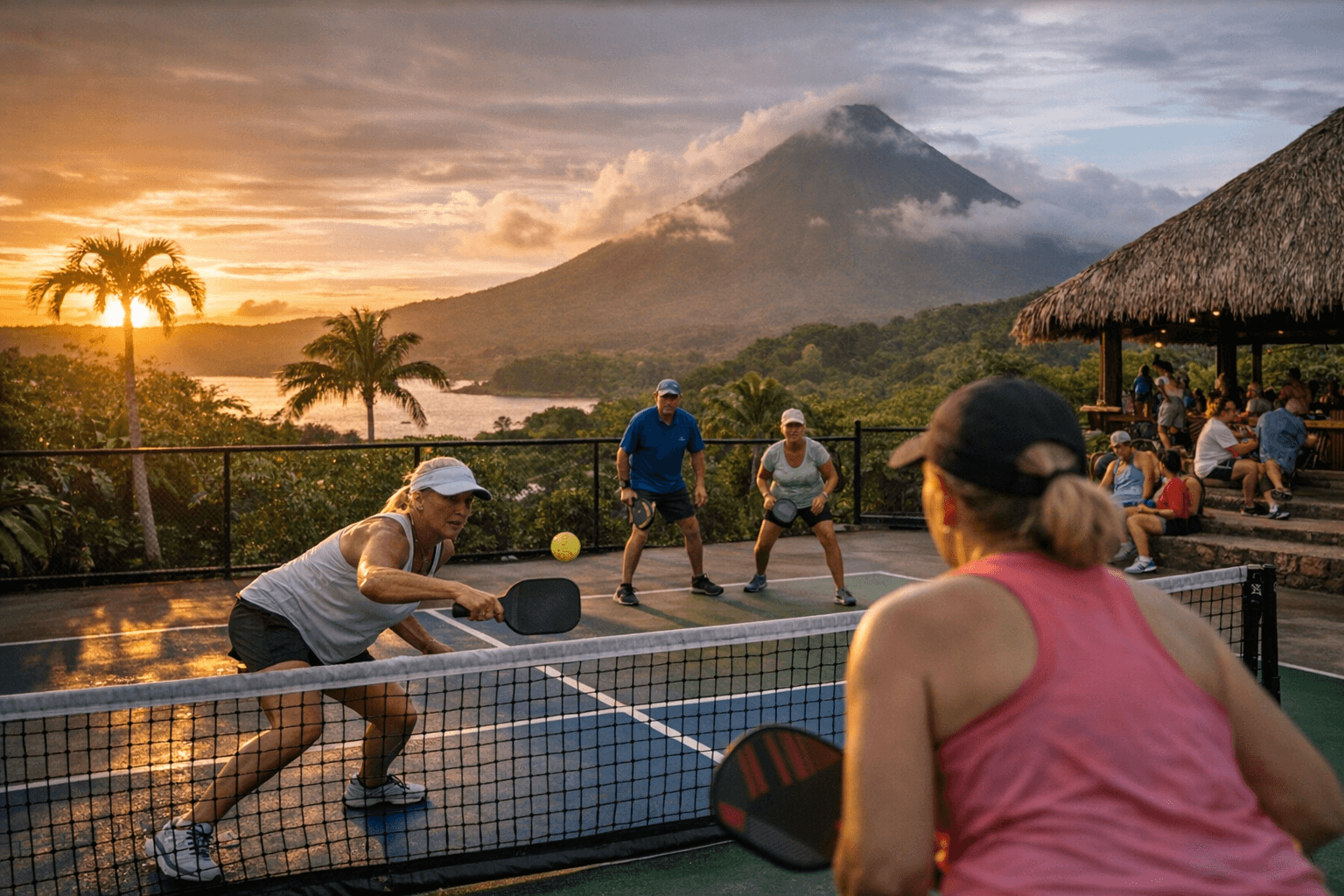 February 2026 Week-Long Costa Rica Pickleball Retreat for Beginner-to-Intermediate Players
