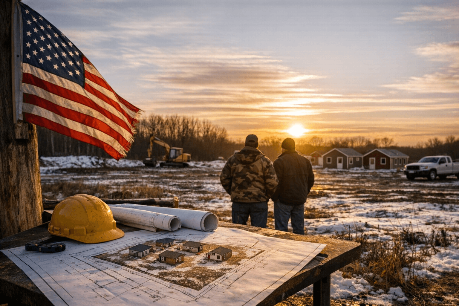 MAHUBE-OTWA Seeks Bids for Eight-Unit Tiny-Home Veterans Village in New York Mills
