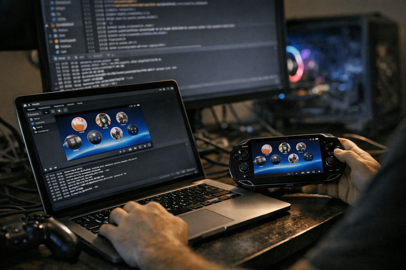 Vita3K posts 2026-02-04 CI/nightly build with small GUI change