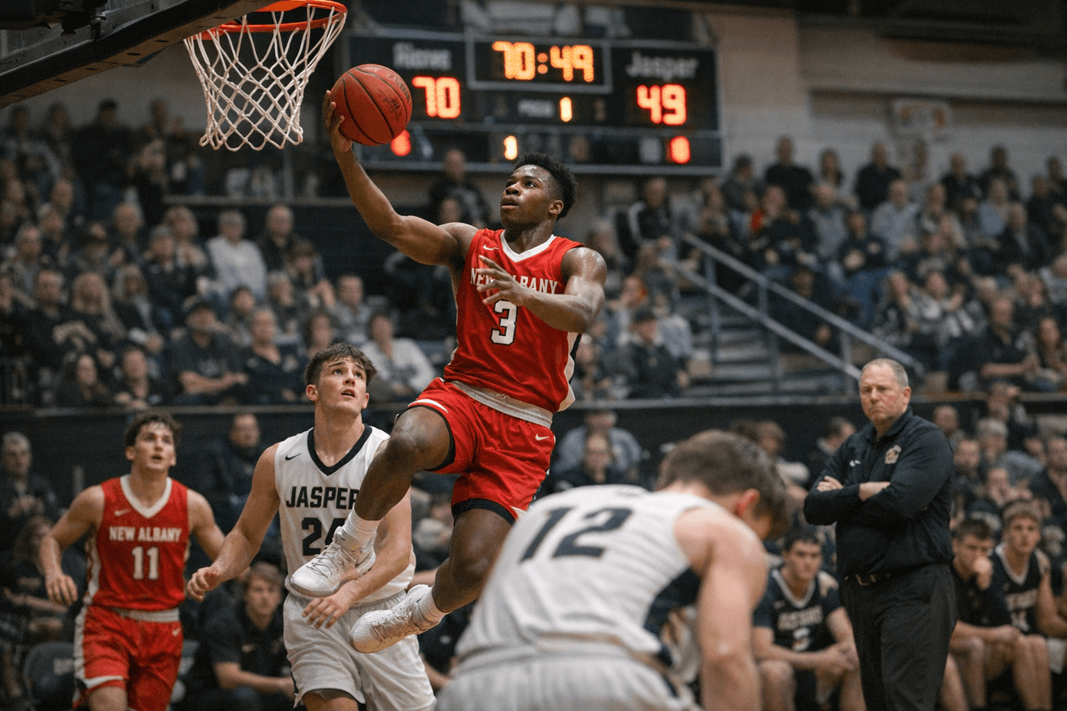 New Albany beats Jasper 70-49 in Jasper non-conference matchup