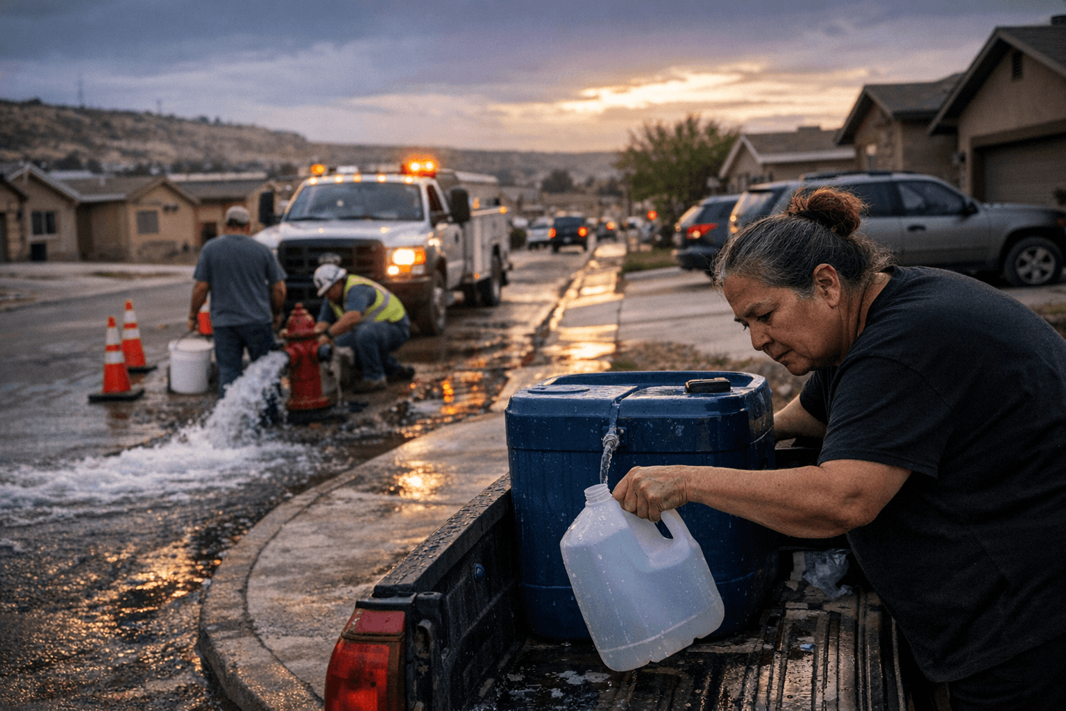 Emergency water outage in Gallup affects Mark Avenue, 400 Valentina Drive