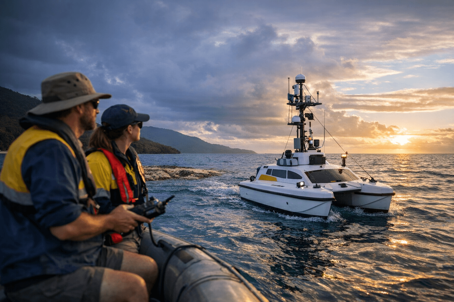 AIMS Adds 3m ReefCat Autonomous Catamaran to Boost Marine Monitoring