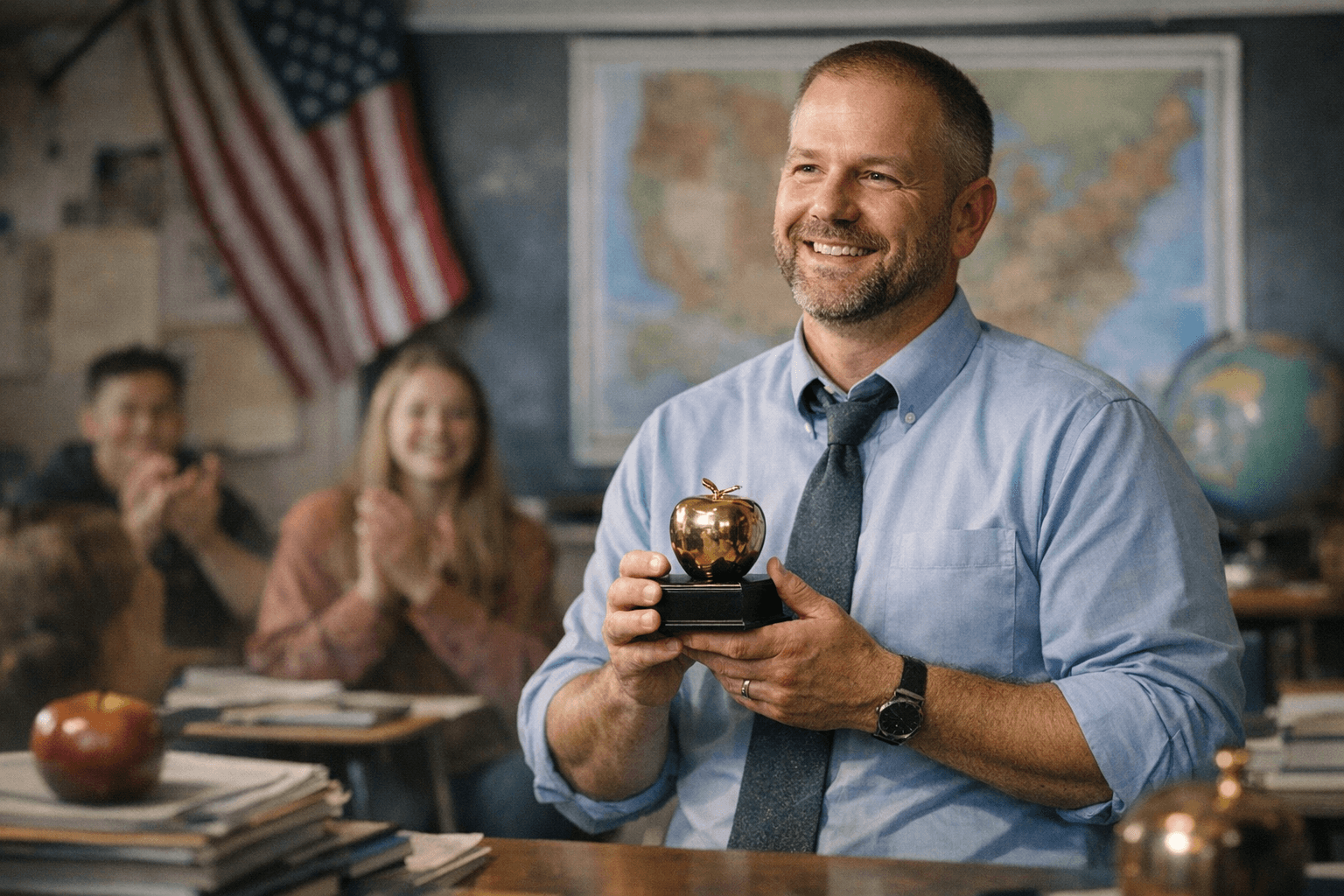 William Grieger Named New York Mills Teacher of the Year 2025-26