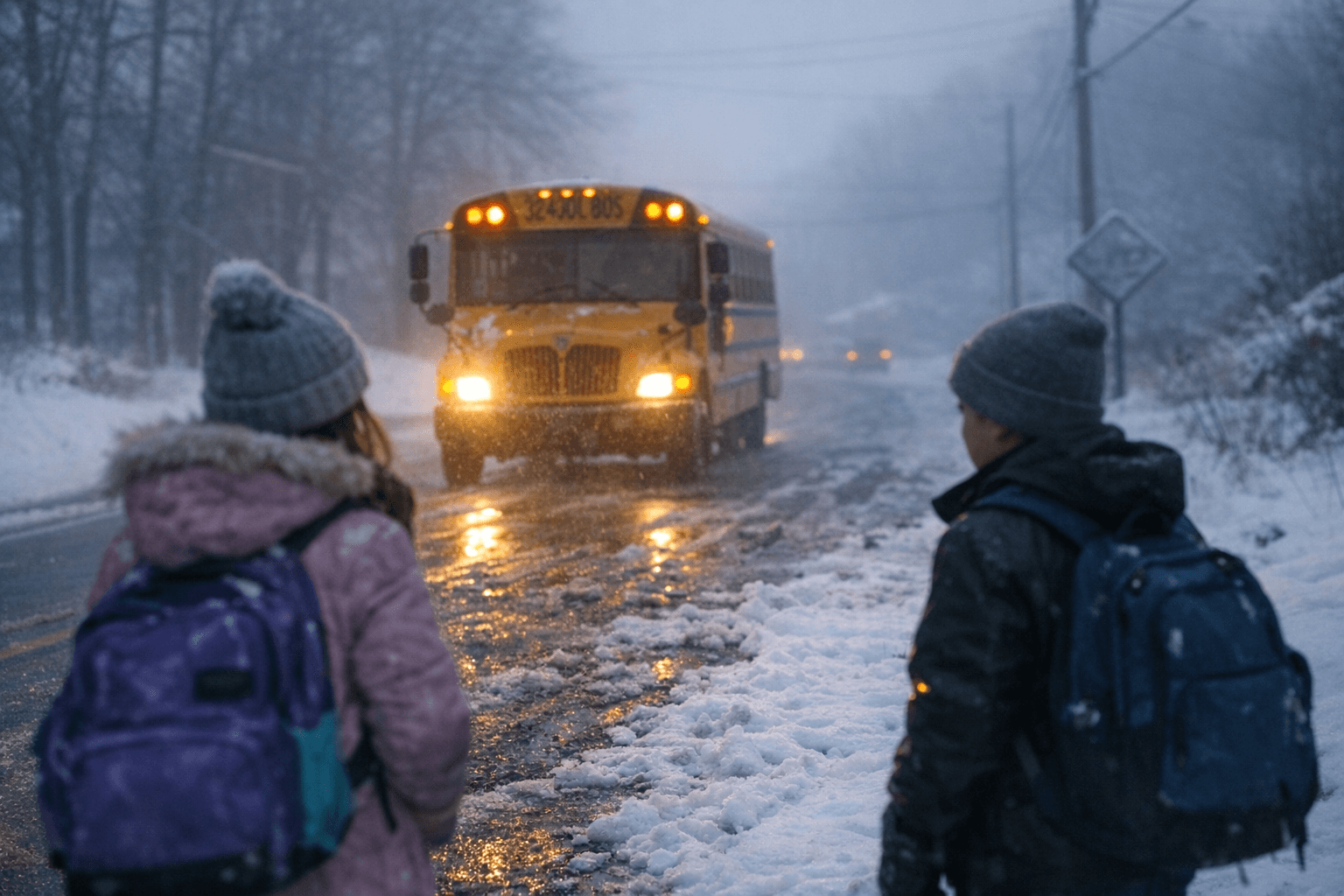 Guilford County Schools two-hour delay Feb. 6; bus stops may change