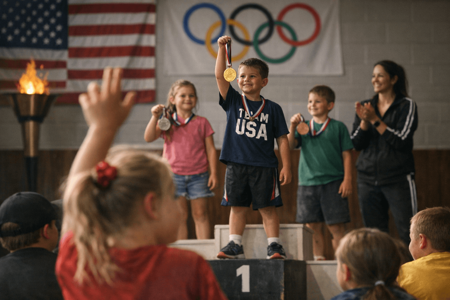 Haxtun Elementary Students Set Goals With Olympic-Inspired Personal Best Program