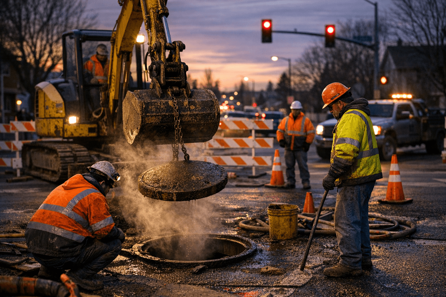 13th and Steele intersection closed Feb. 10 to 12 for manhole work