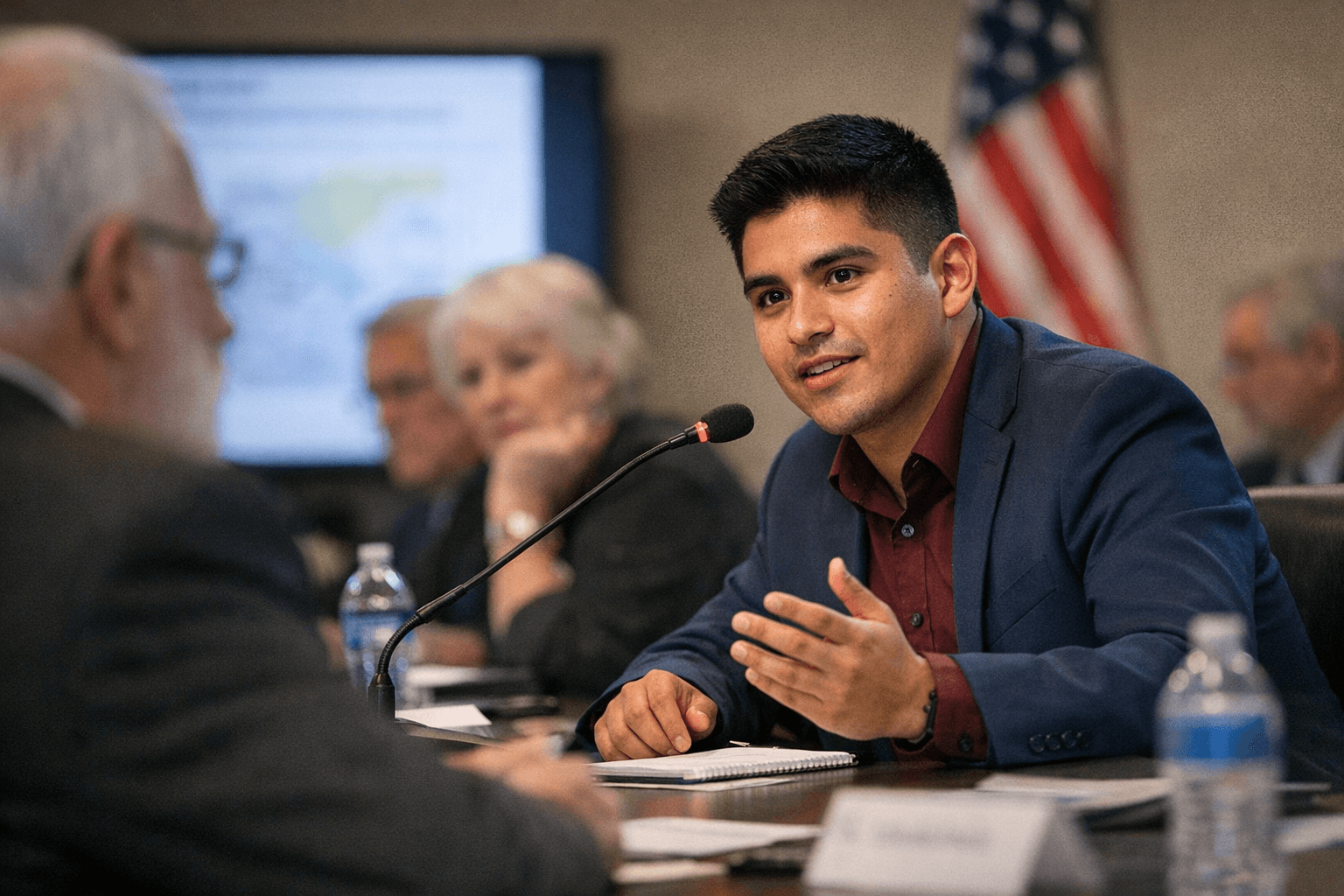 OPSU Student Max Marquez Represents University at Oklahoma Academy Civic Forum