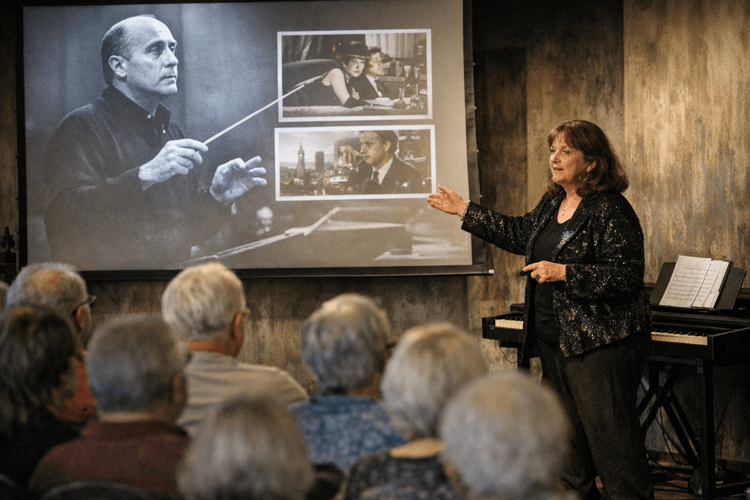 Joy Katzen-Guthrie Presents Mancini Centennial Lecture at WellCome OM Center