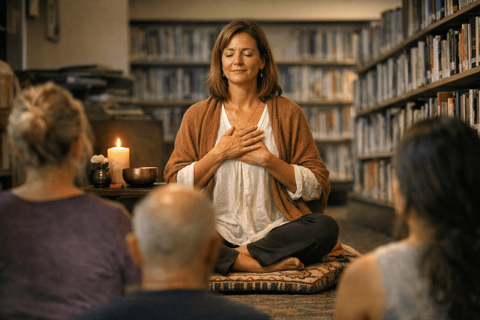 Alexandra Duffy Leads Free Metta Meditation at Destin Library February 10