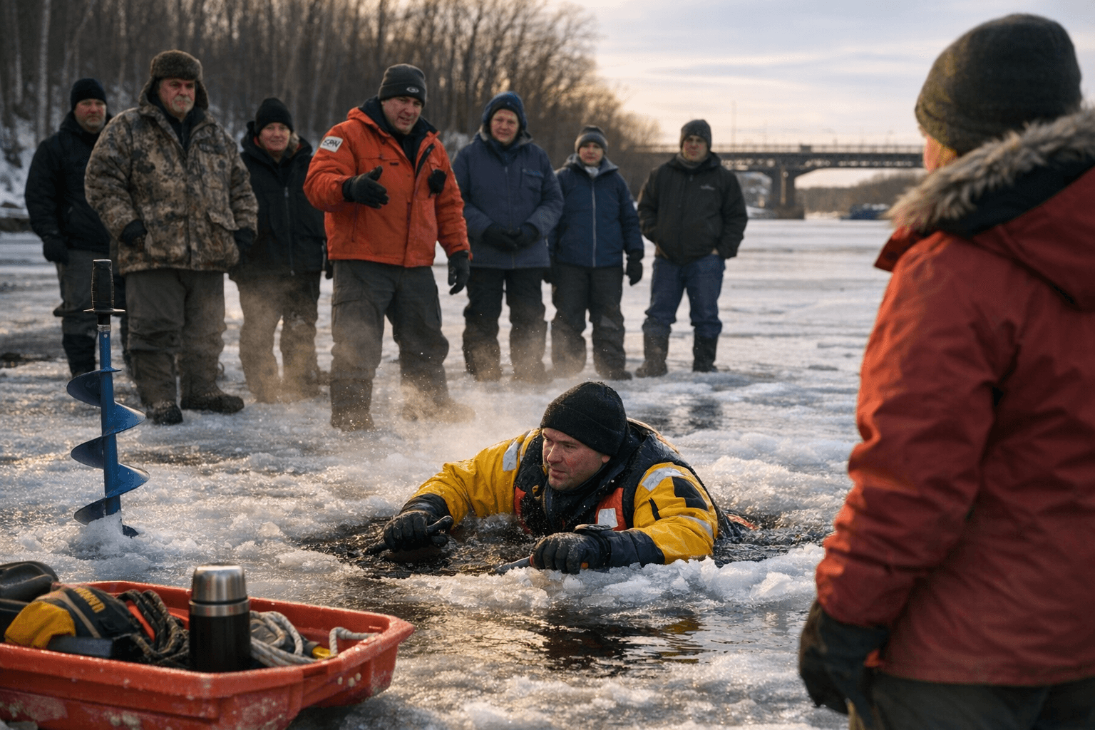 St. Louis River Alliance Hosts Free DNR-Led Ice Safety at Munger Landing