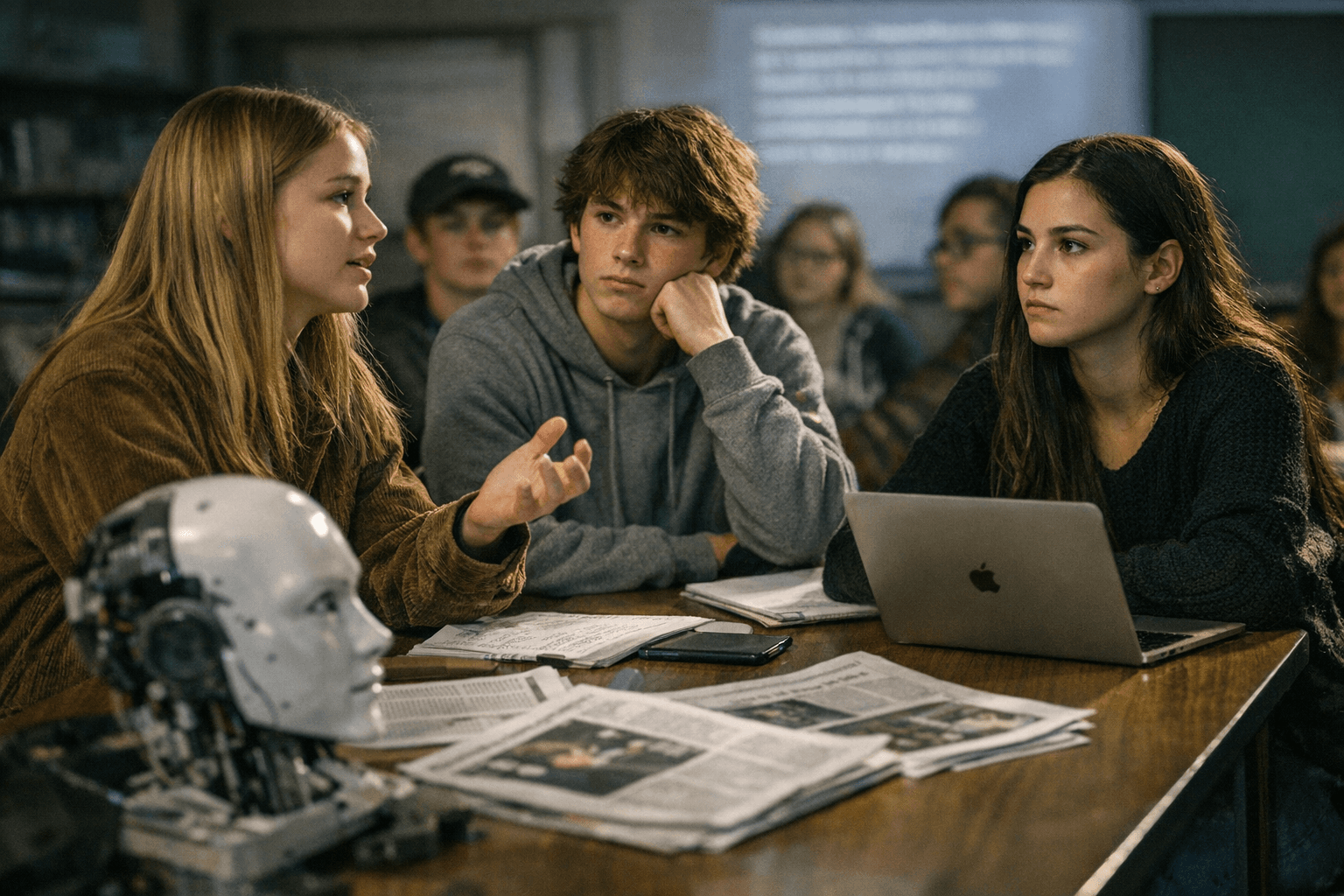 Helena High Students Share Views on AI and Journalism Practices