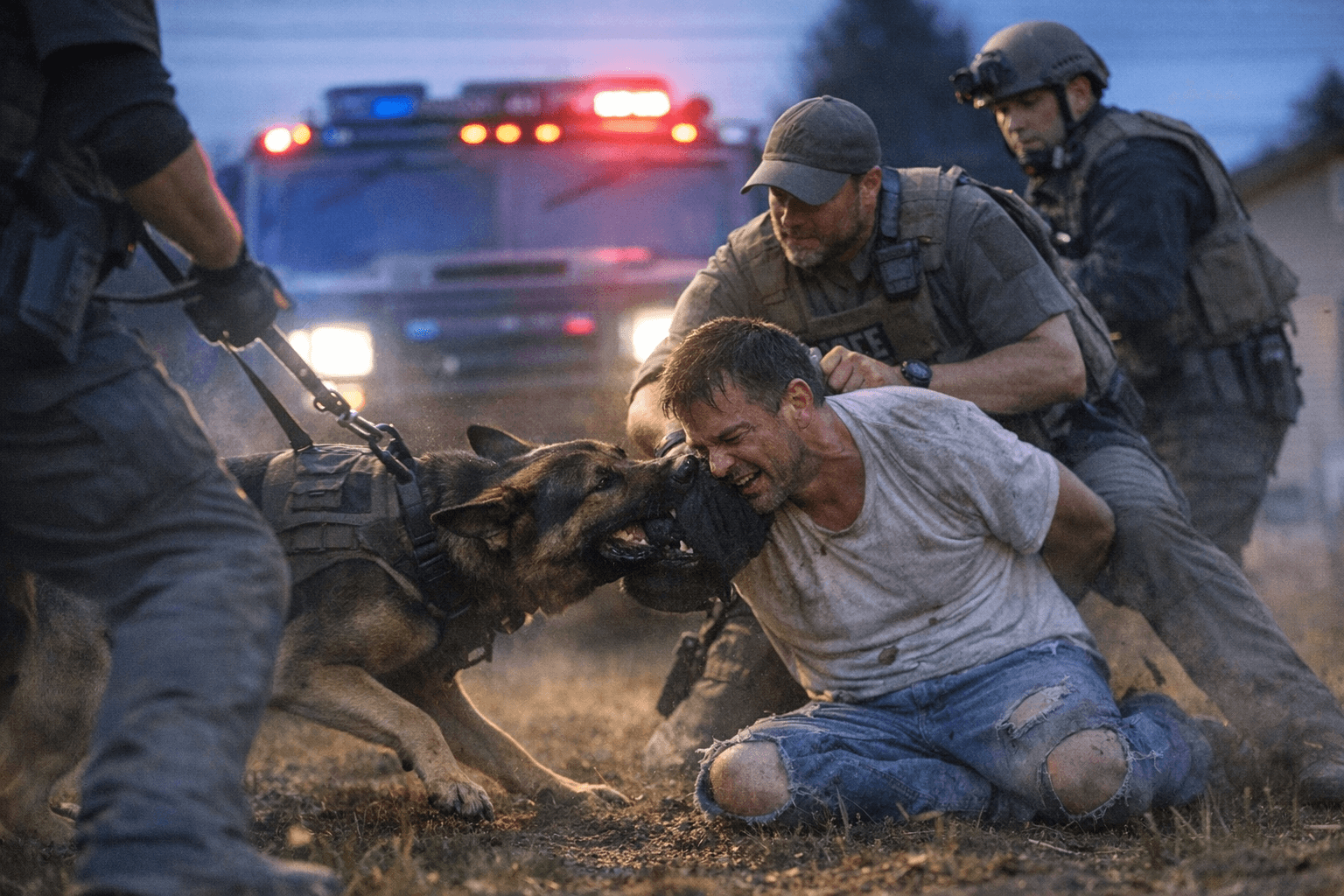 Eugene K9 Ayk Helps Arrest Goshen Man After 90-Minute Standoff