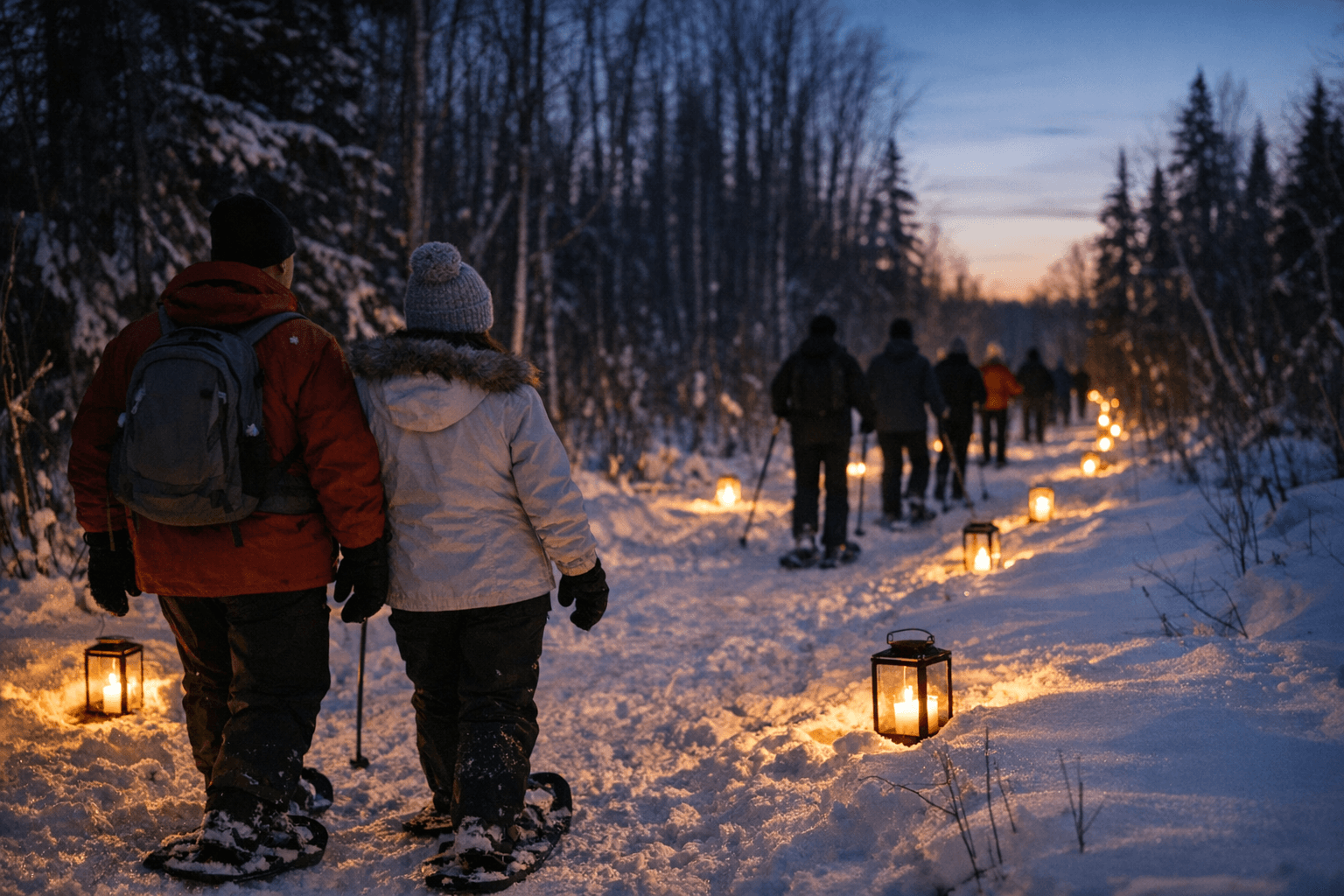 Candlelight Snowshoe at Big Bog State Recreation Area Feb. 21