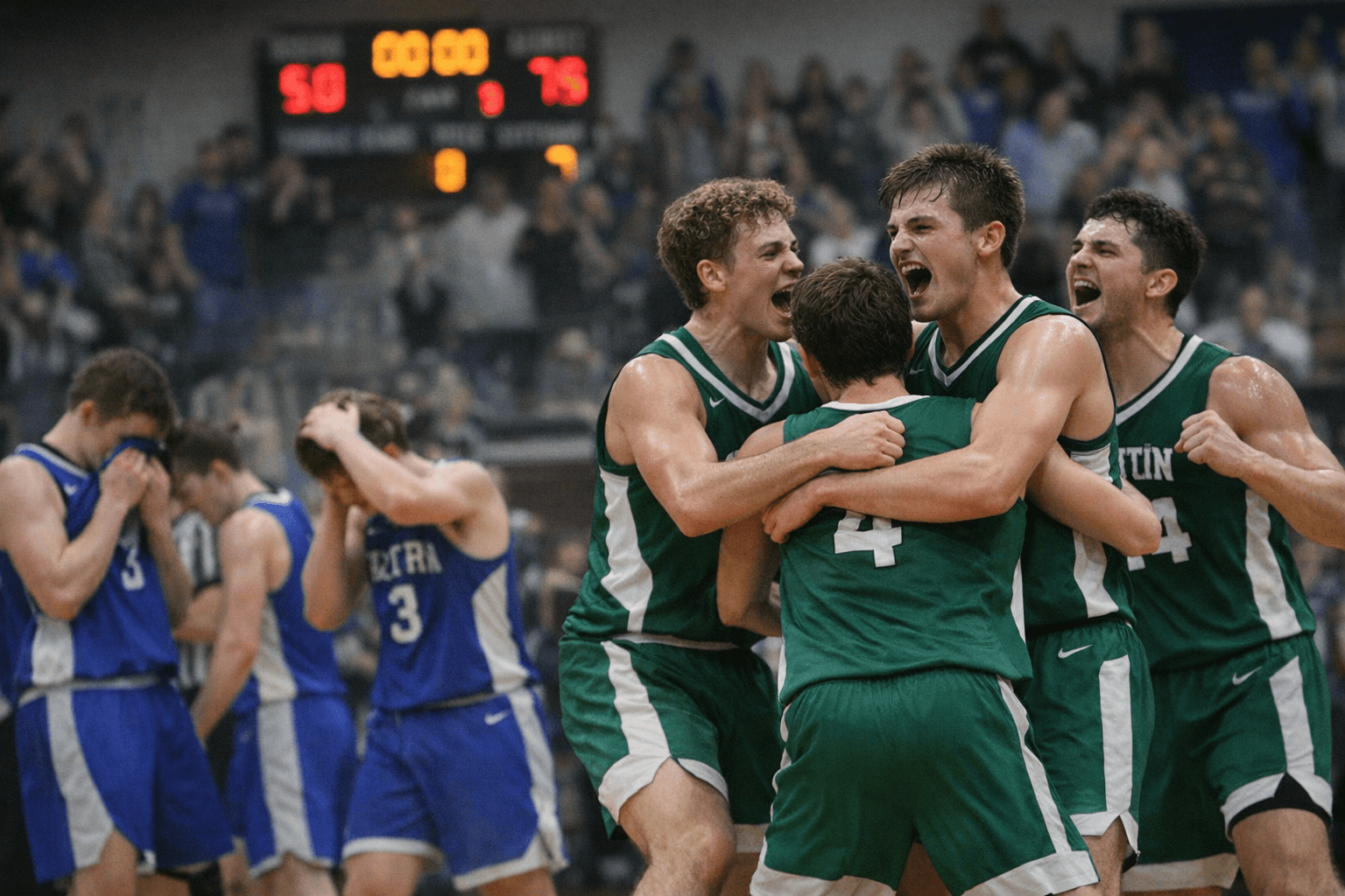Triton Central edges No. 15 Eastern Hancock 60-58 in 2A Sectional semifinal