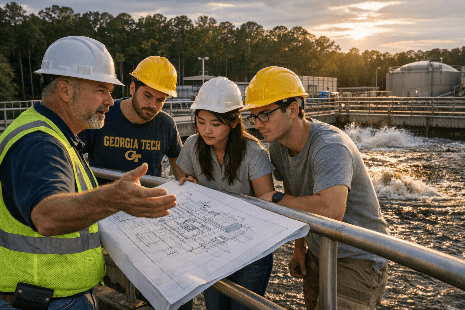 Forsyth County Teams With Georgia Tech Students on Water Infrastructure Design