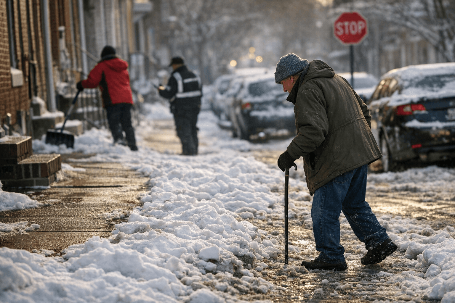 Baltimore Issues 224 Citations for Unshoveled Sidewalks Following Jan. 25 Storm