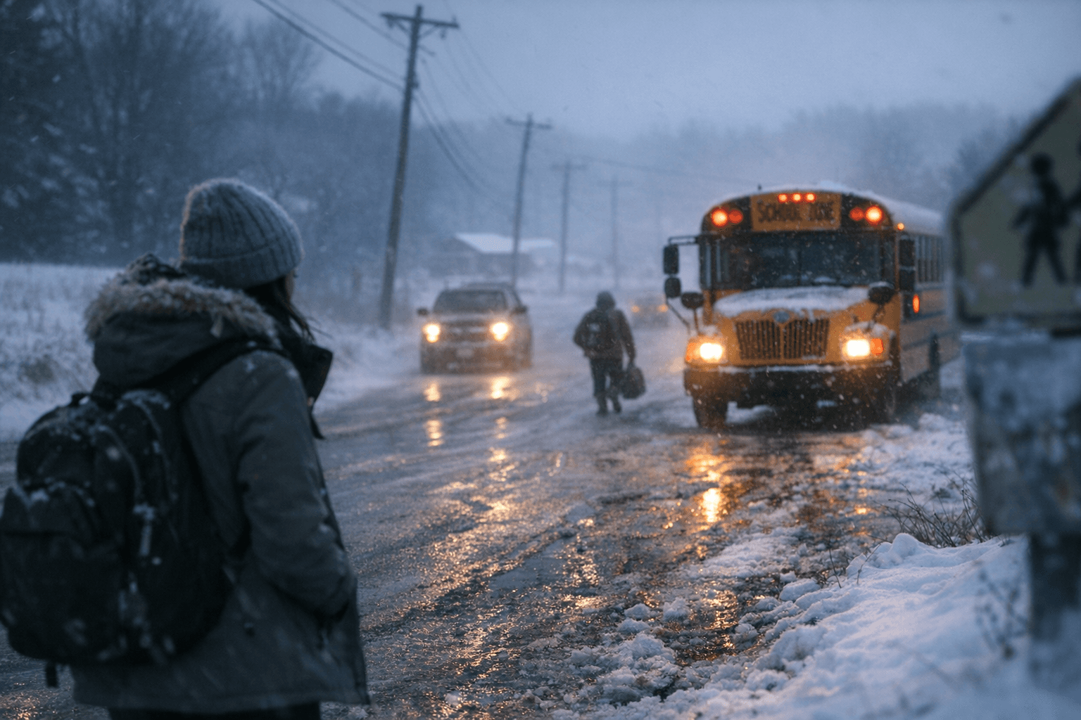 Barton School District Cancels Classes Amid Inclement Weather, Unsafe Roads