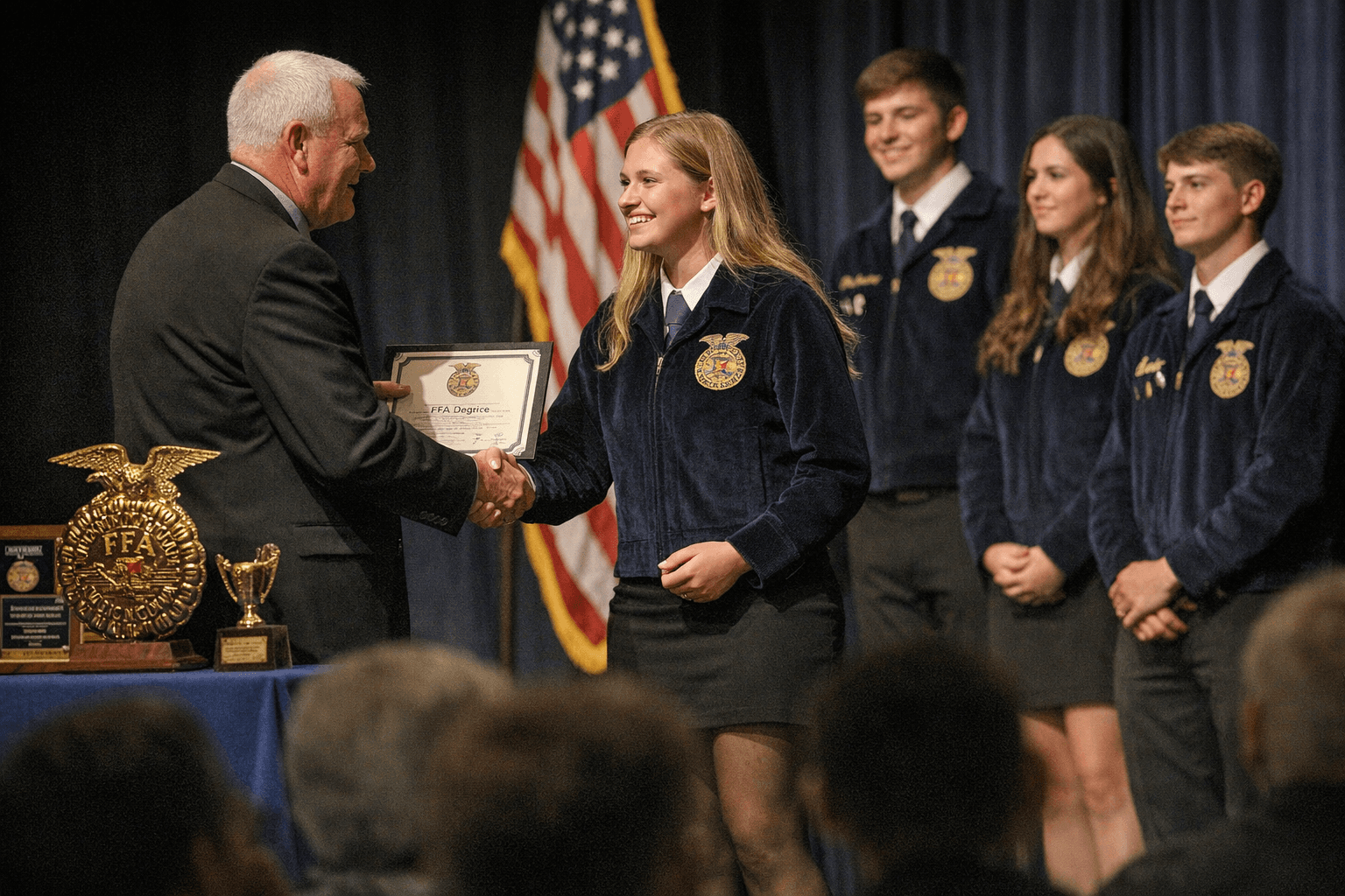 Sioux Central FFA Awards 24 Degrees, Installs 2026 Officers at Banquet