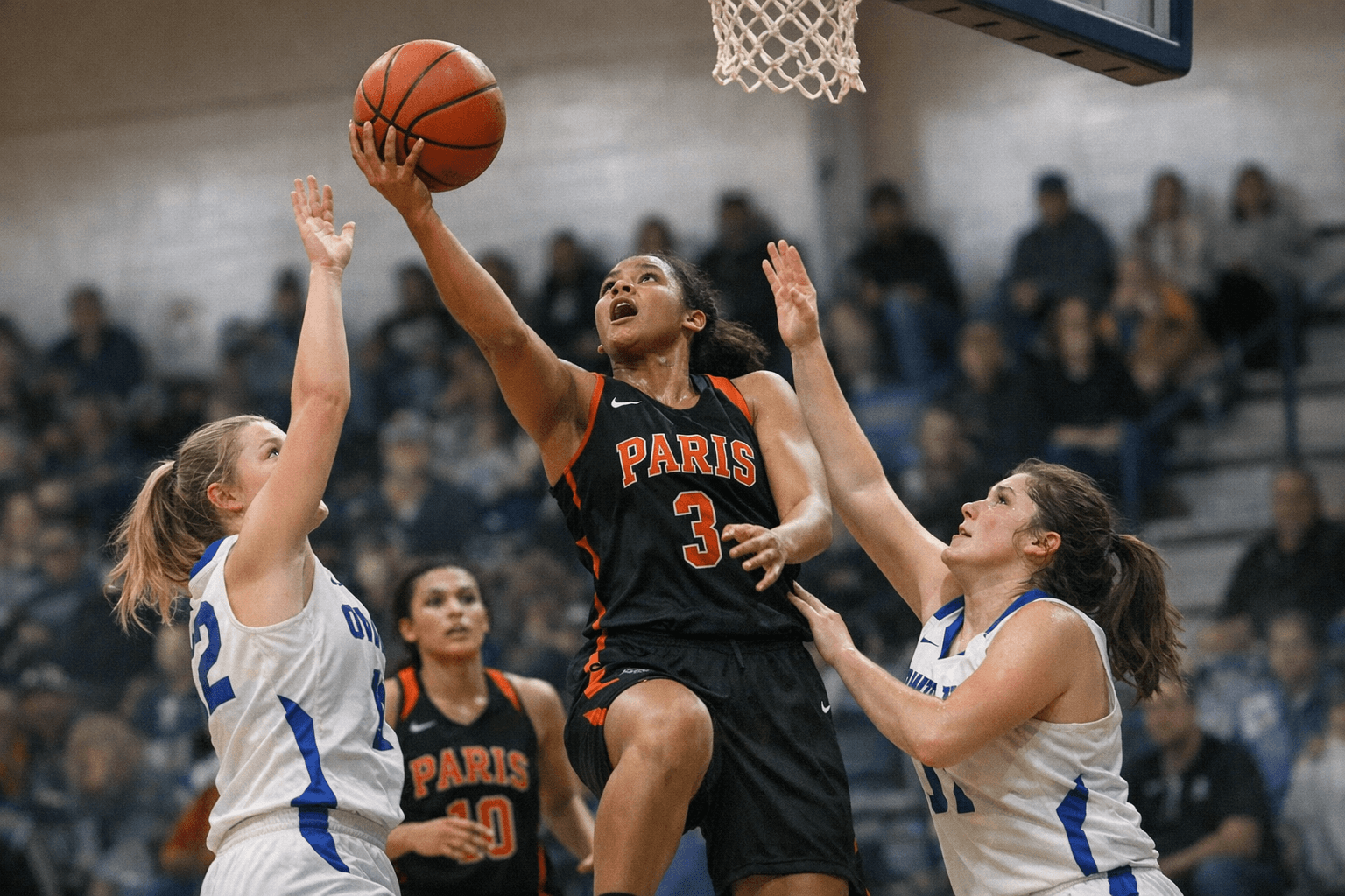 Paris Greyhounds Top Owsley County 50-40 in Girls Varsity Showdown