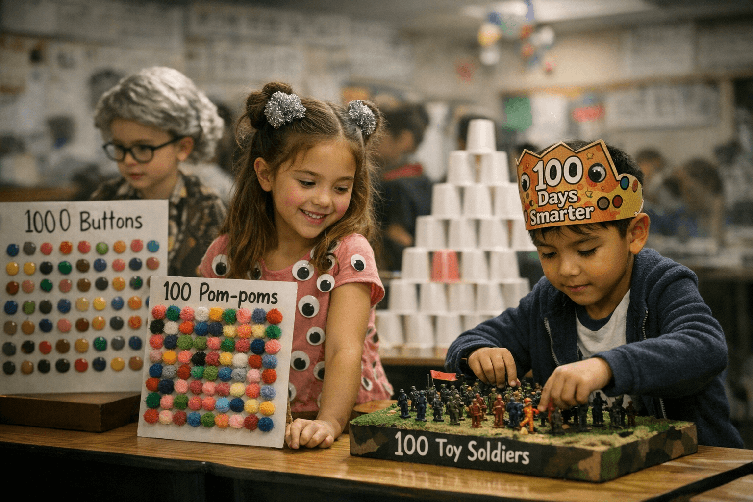 Victory Christian School Celebrates 100th Day with Student Projects