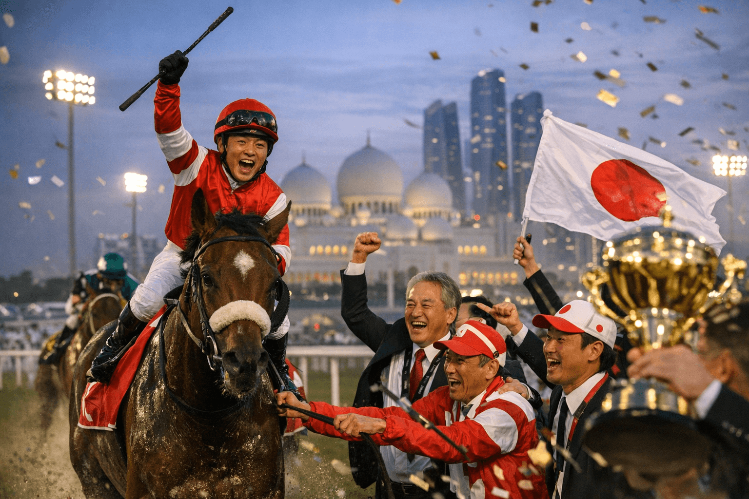 Strauss Claims Inaugural Abu Dhabi Gold Cup for $1 Million Purse