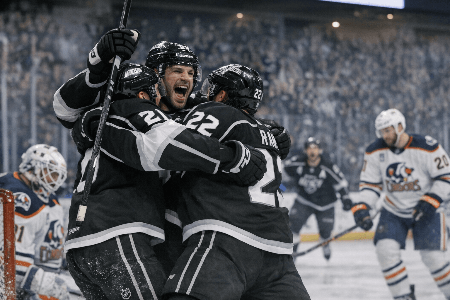 Ontario Reign Rally From 3-1 Deficit to Beat Condors 4-3, Complete Sweep