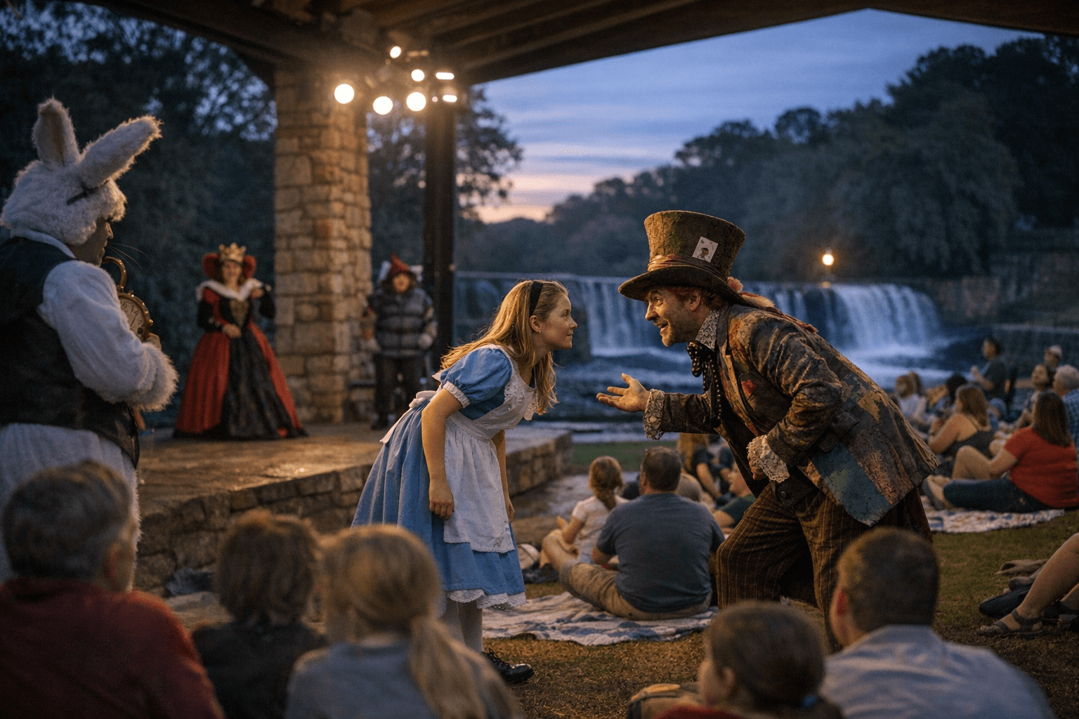 Way Off Broadway, Prattville Parks Launch Outdoor Alice in Wonderland Series