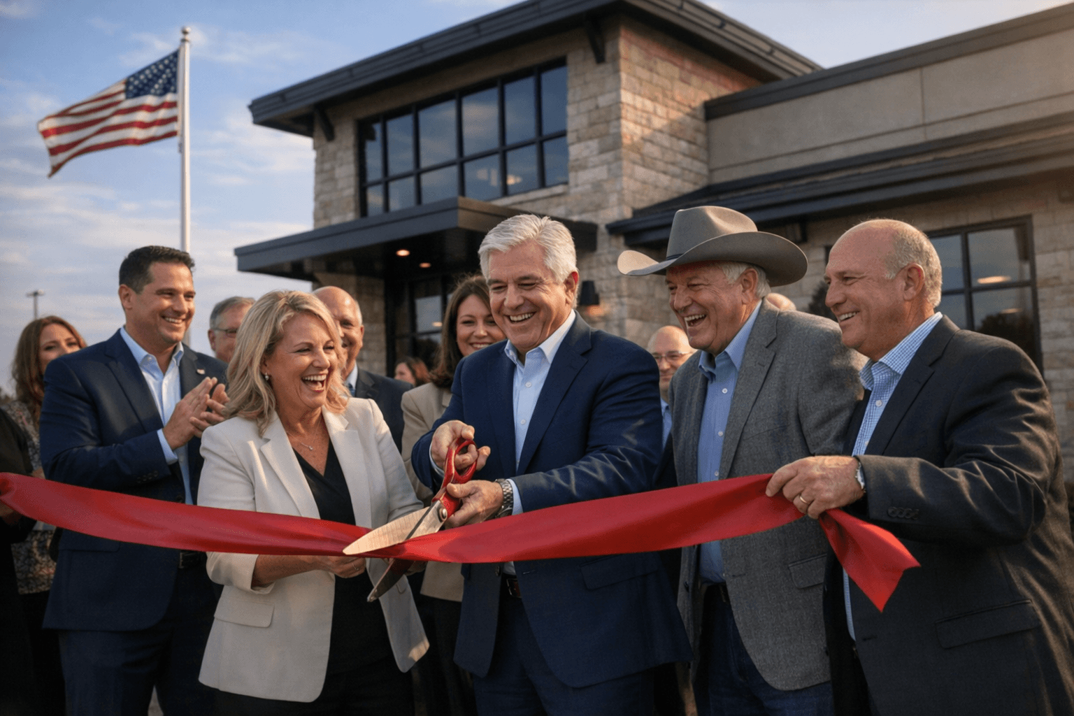 American National Bank of Texas Opens Heath Banking Center With Ribbon Cutting