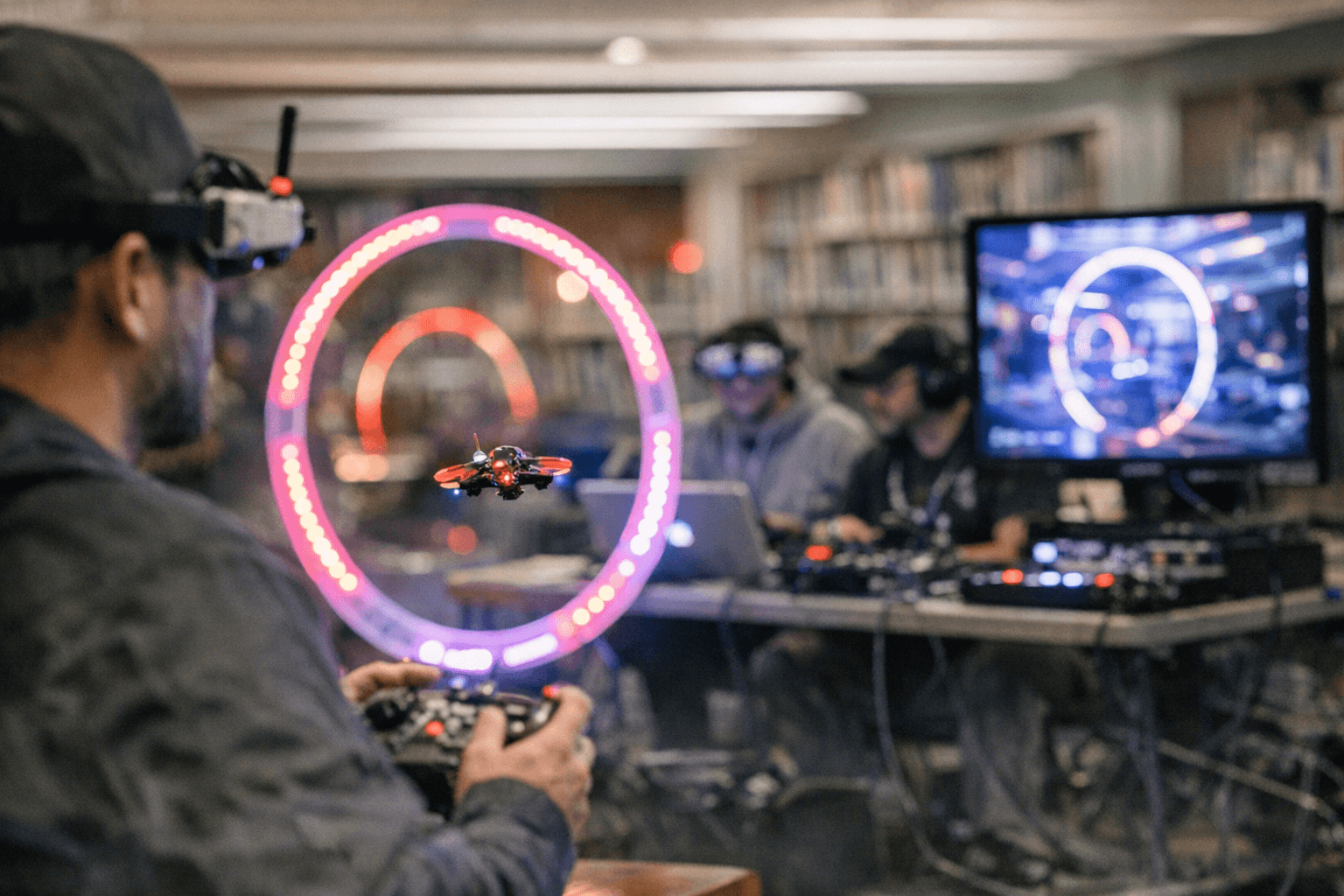 Tiny Whoop VIII Heats and Finals Streamed from Whitmore Library