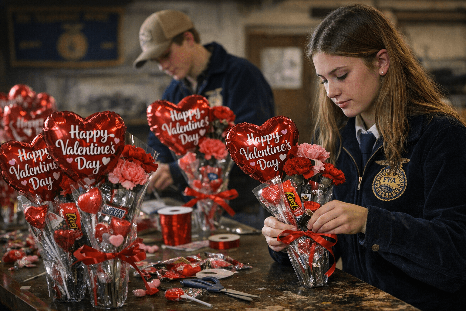 Evant FFA sells $10 Valentine flower-and-candy grams; orders due Feb. 10