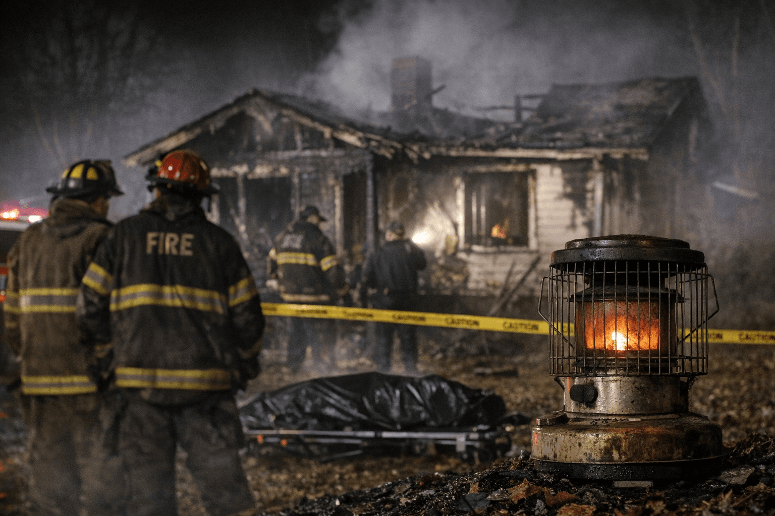 Late-night Greensboro house fire kills 66-year-old, kerosene heater found