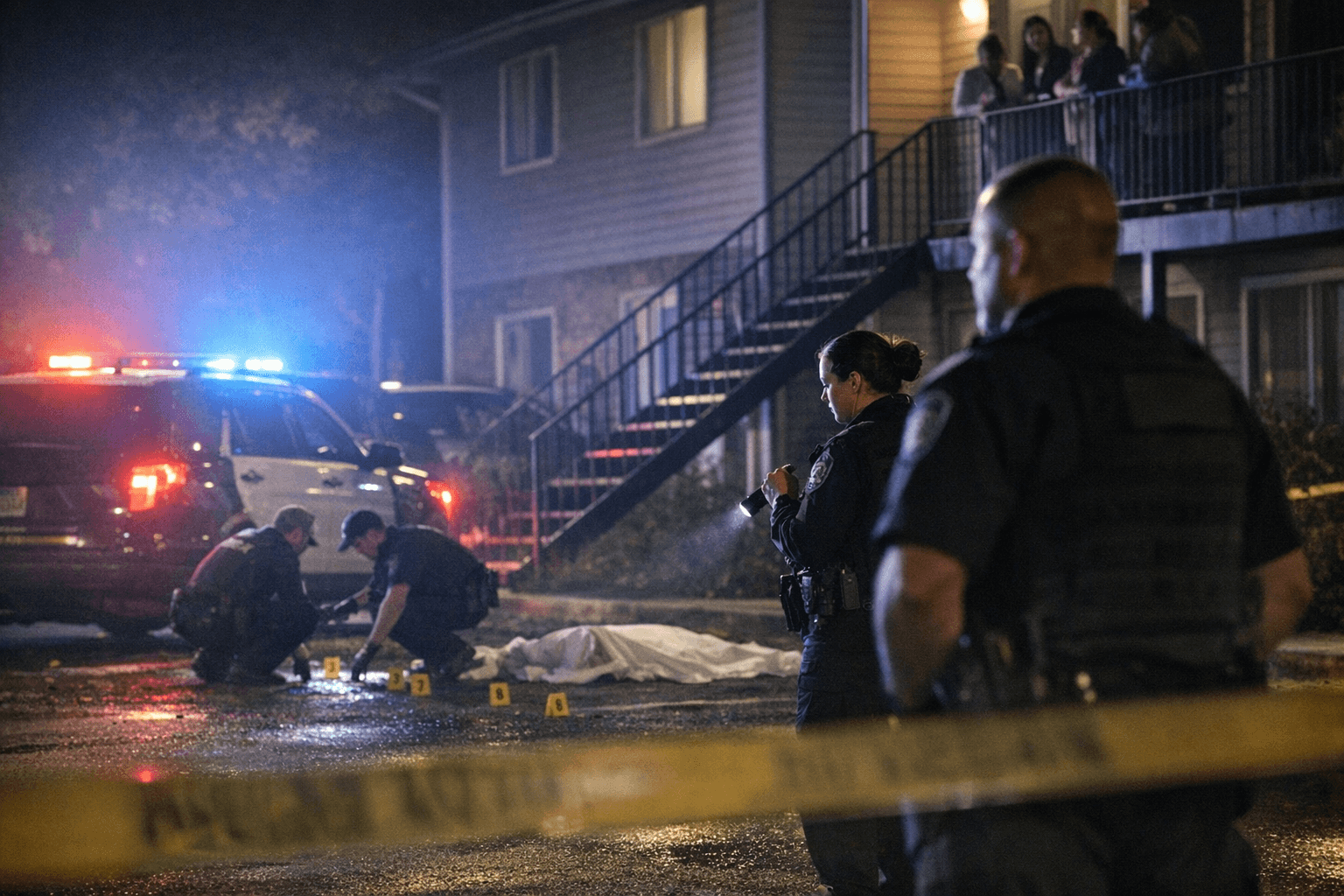 No arrest yet in Wesley Square Apartments fatal shooting of 26-year-old woman