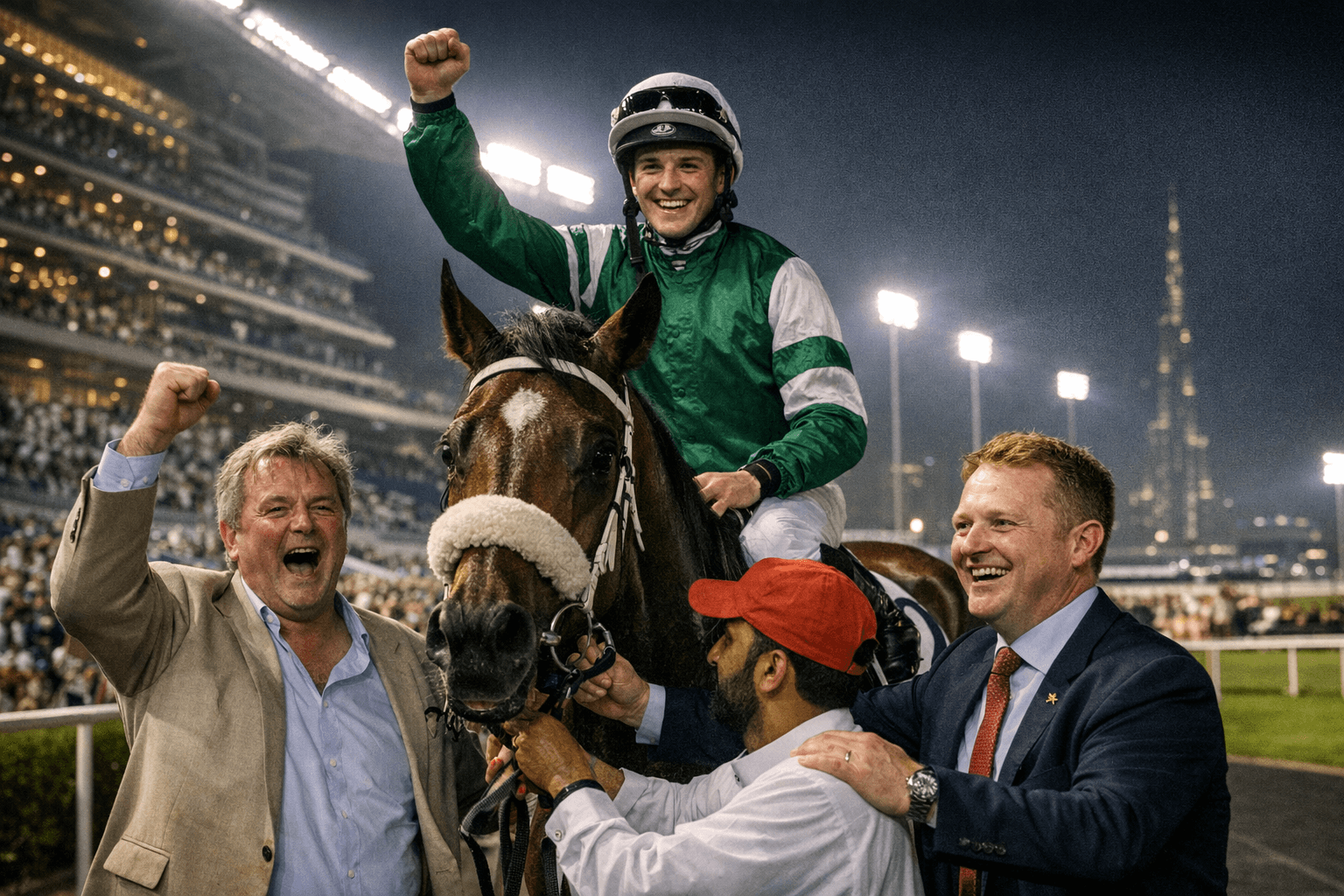 Dividend Delivers for British Trainers Newland and Insole in Lord Glitters