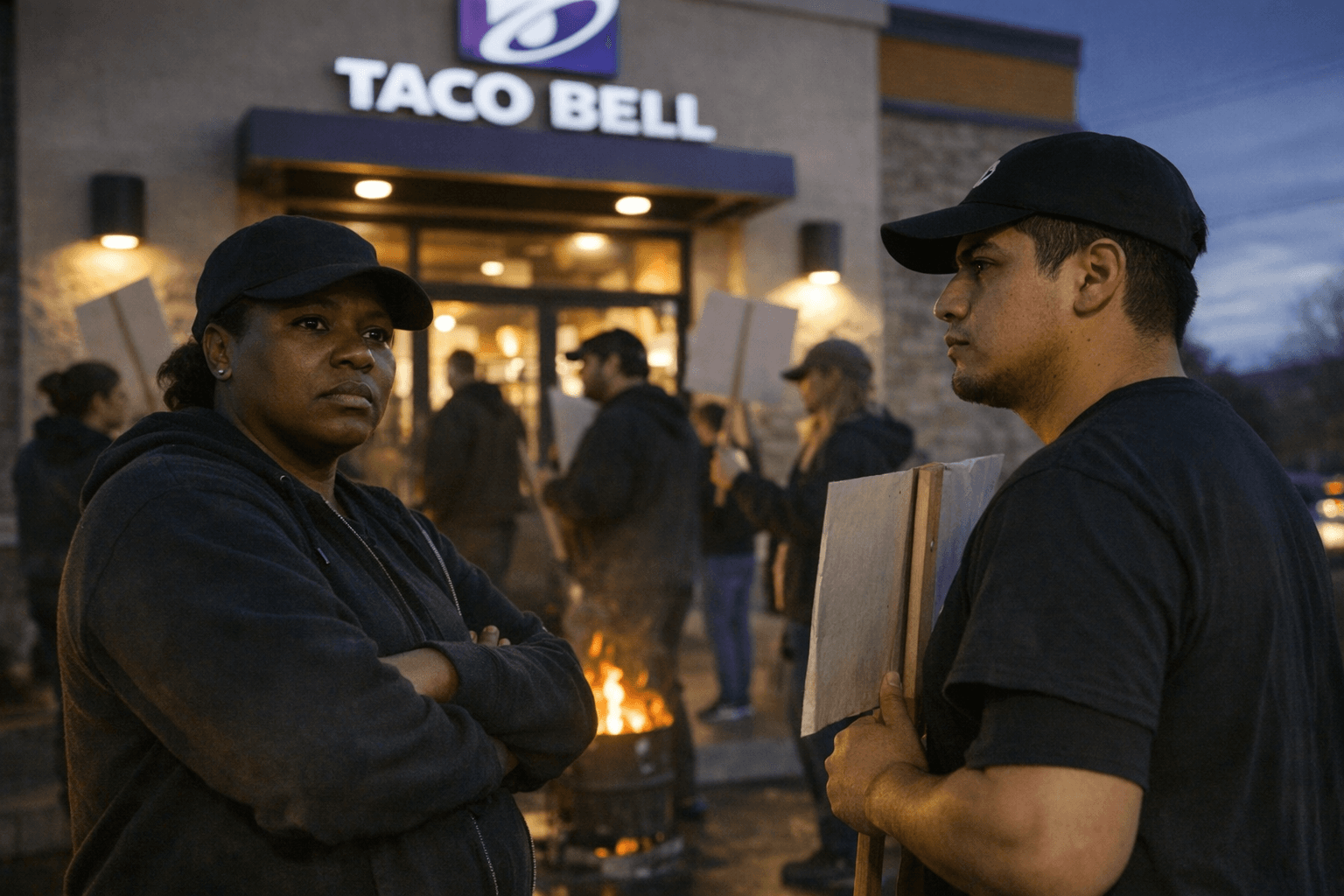 El Dorado Hills Taco Bell Workers Strike After Alleged Racist Abuse