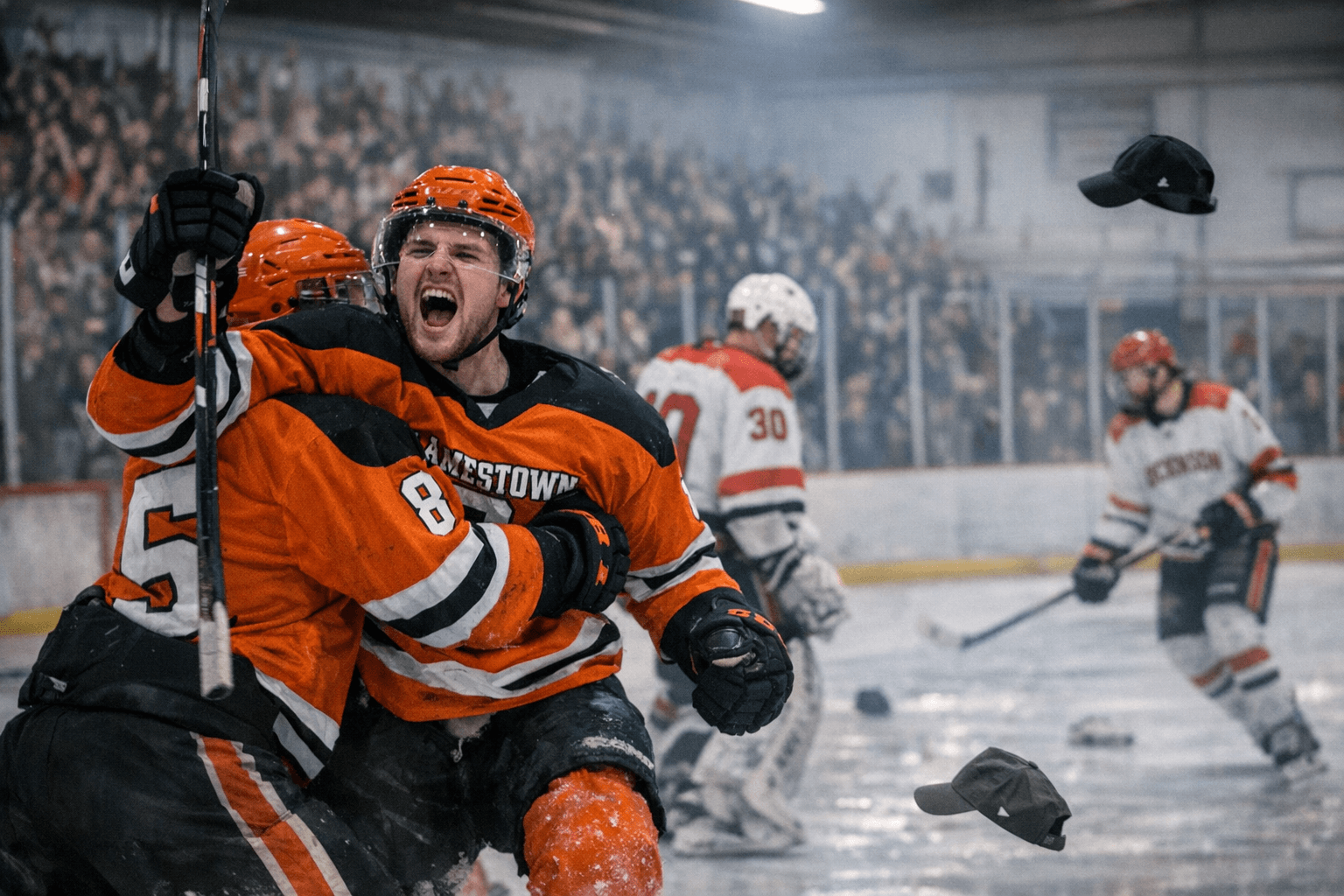 Jamestown routs Dickinson 6-1 as Schafer nets hat trick