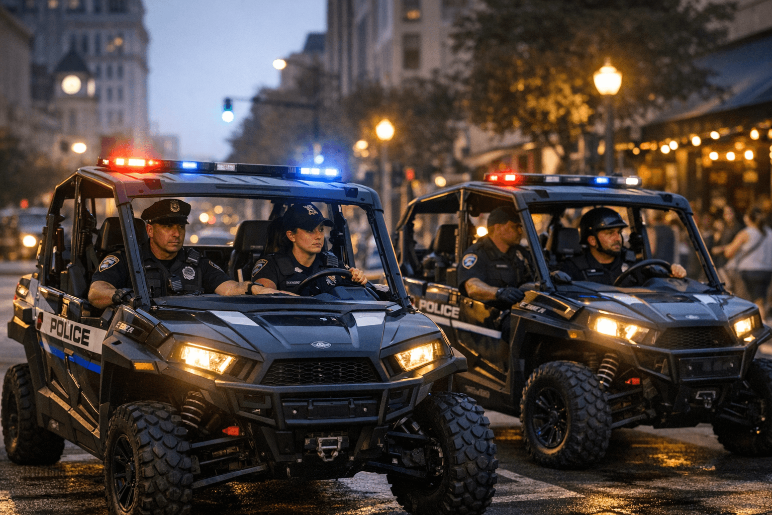 Greensboro Police add two side-by-side vehicles, assign three officers downtown