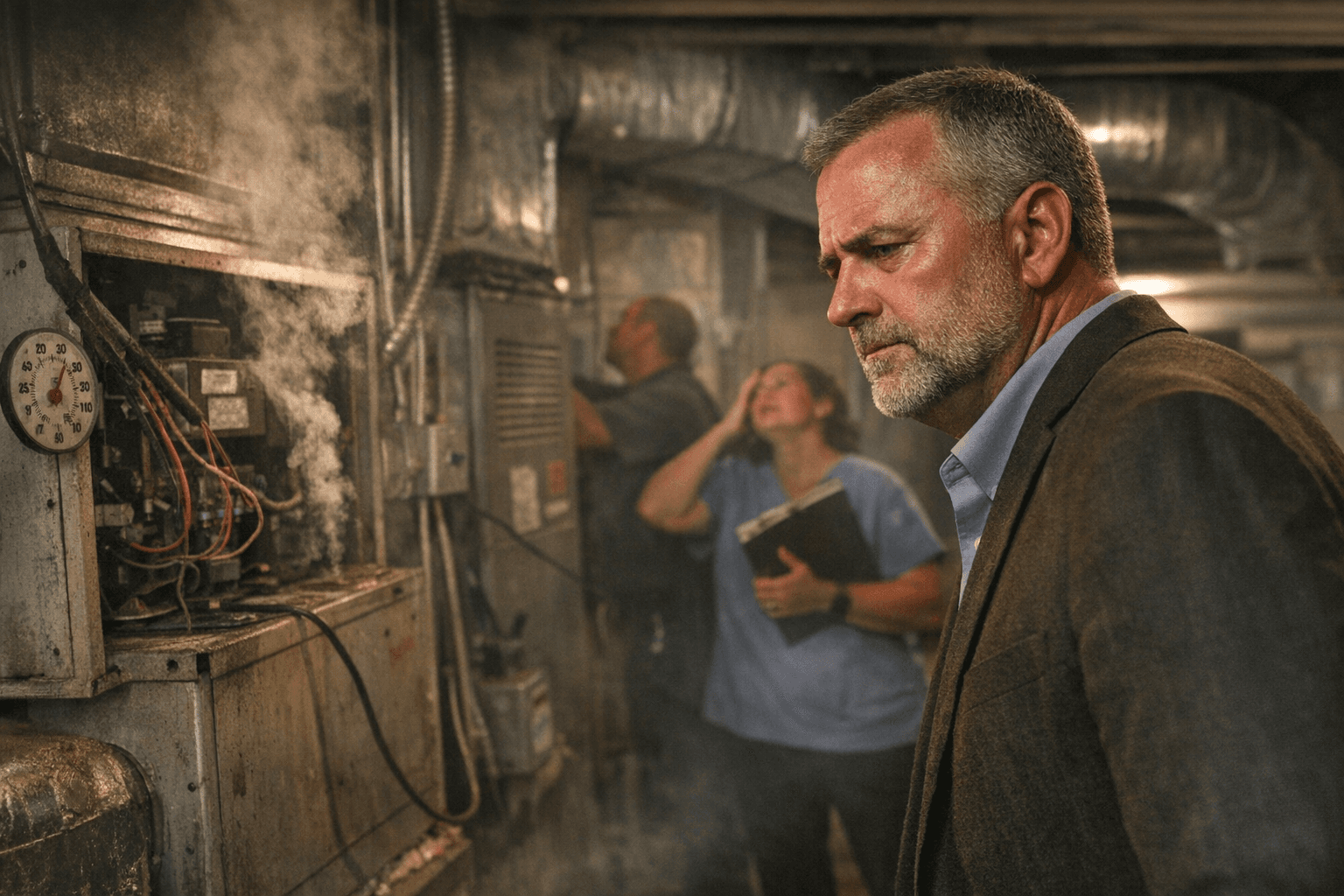 Commissioner Michael Woods Urges County to Help Health Department with HVAC