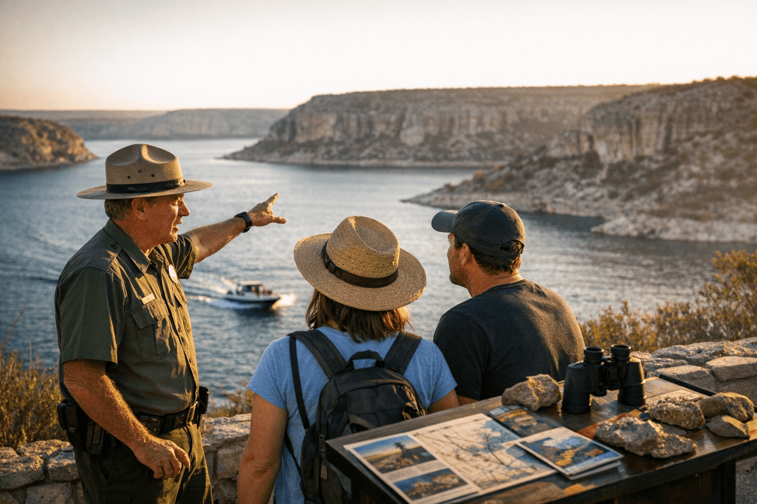 Western National Parks Partners with Amistad NRA to Support Visitor Programs