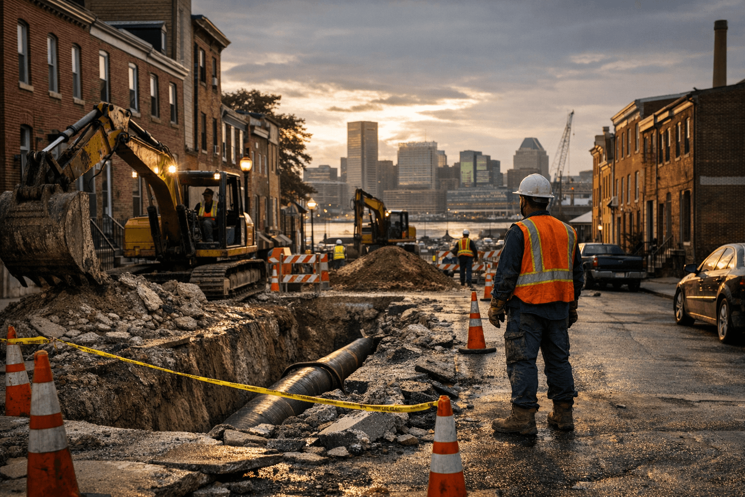 BGE to Tear Up South Baltimore Streets as Peninsula Future Unclear