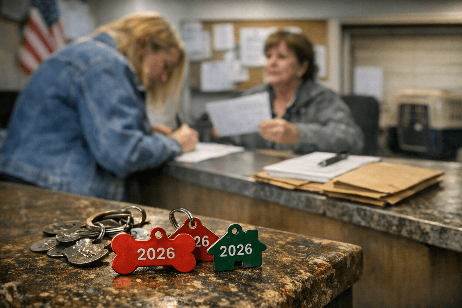 Last week to buy 2026 Vinton County dog, kennel tags