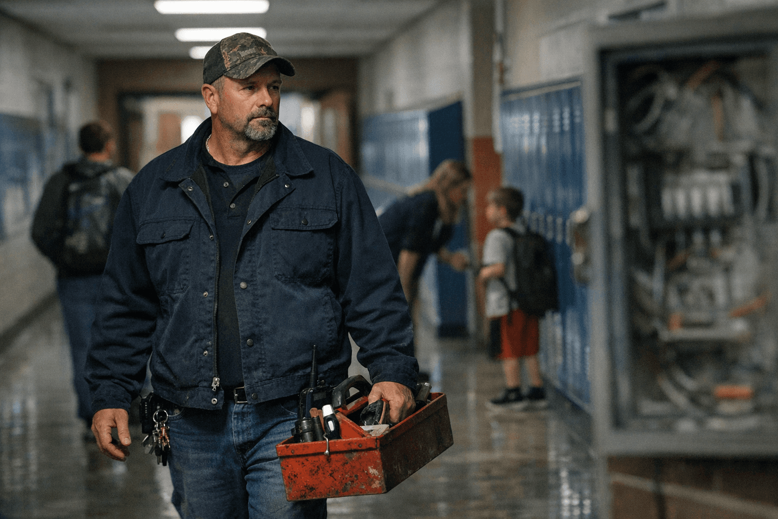 West Holmes Maintenance Supervisor Mitch Neece Featured on Feb. 6 School Report