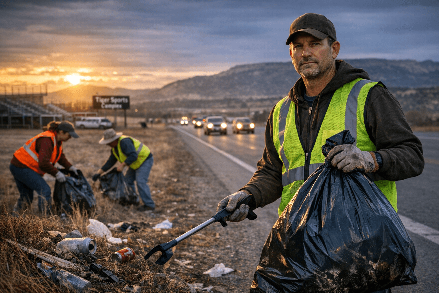 Brett Lanier Organizes Feb. 21 Aztec Roadside Cleanup, Seeks Countywide Coalition