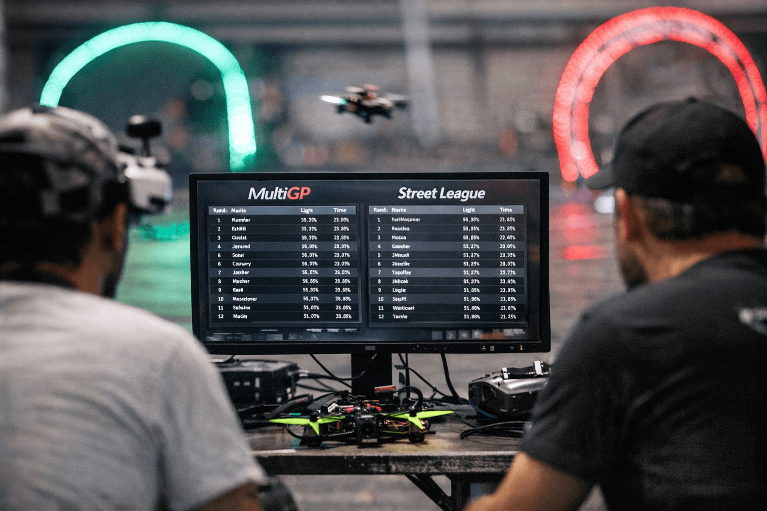 VelociDrone public leaderboards updated with live MultiGP and Street League standings