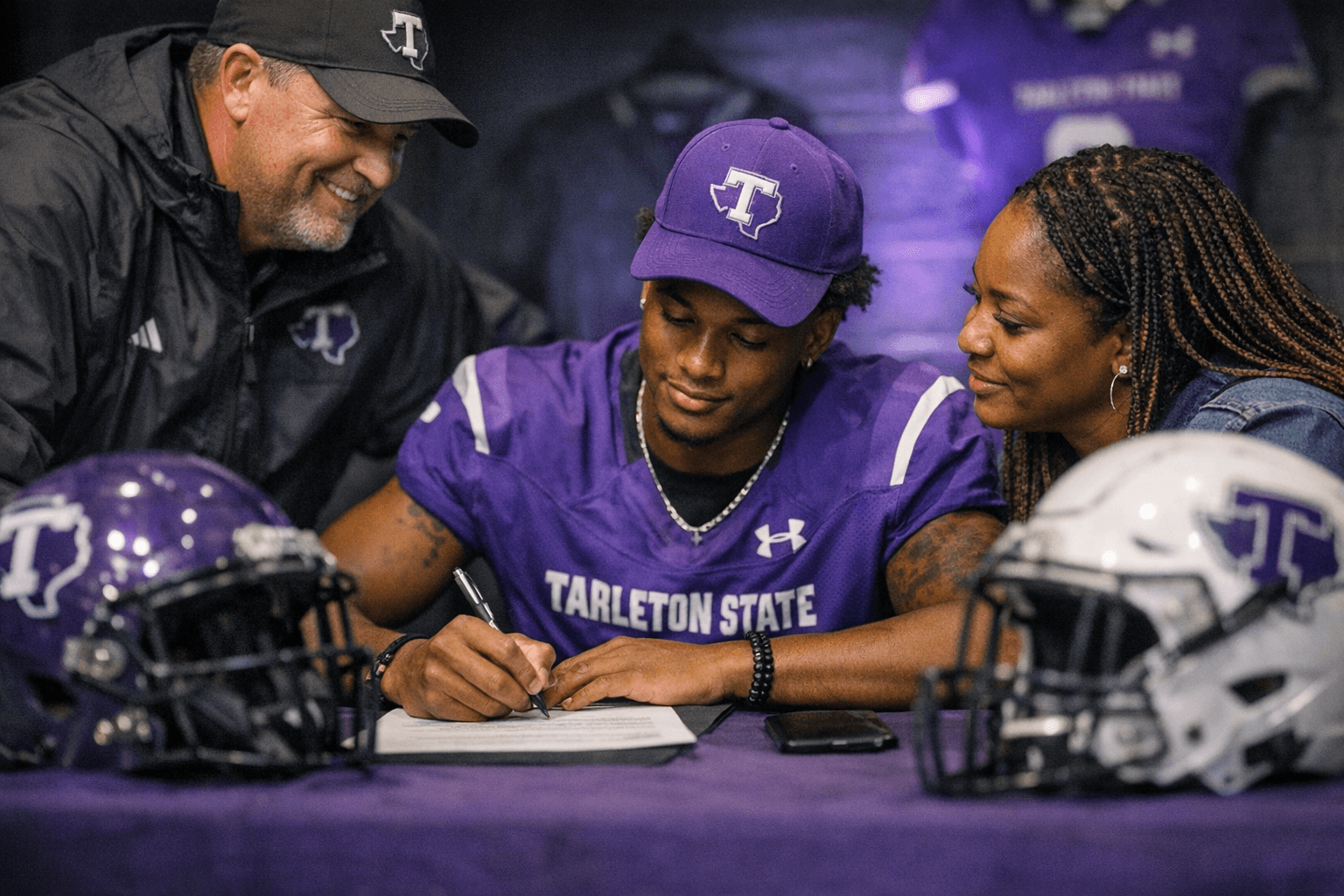 Former FSU WR Camdon Frier Signs with Tarleton State on Signing Day